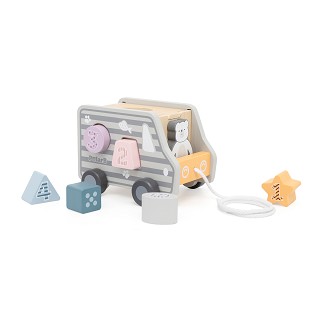 PolarB® Wooden Shape Sorting Truck